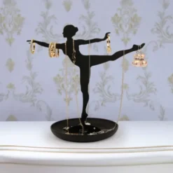 Schmuckständer Jewelry Ballerina, schwarz