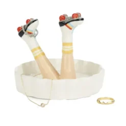 Schmuckteller Ringhalter Happy Legs Retro, Rollschuhe