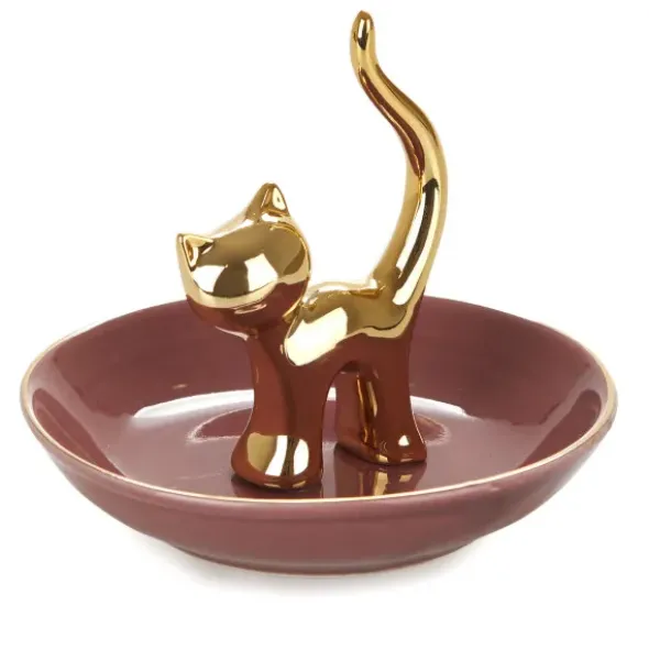 Schmuckteller / Ringhalter Katze