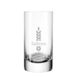 Schnapsglas Ähre mit Namensgravur