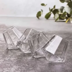 Schnapsgläser 4er-Set Geschenkbox - Diamant Shot Gläser