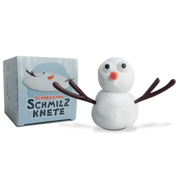 Schneemann Schmilzknete