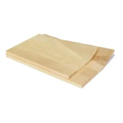 Schneidebrett schneidGut 28 x 19,5 cm - Holzbrett mit hochgestellter Ecke (Einfüllhilfe)