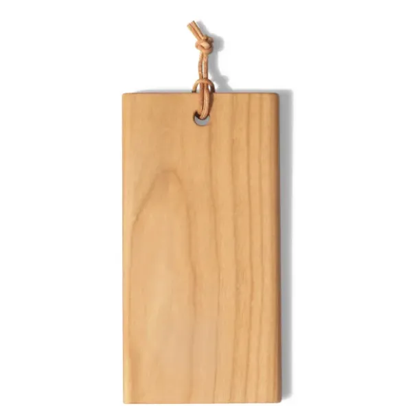 Schneidebrett Tiny aus Kirschholz - Mini Holzbrett mit Aufhängung