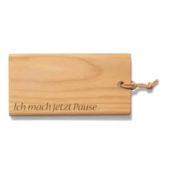 Schneidebrett Tiny mit Gravur, Kirschholz