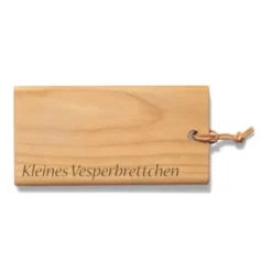 Schneidebrett Tiny mit Gravur, Kirschholz