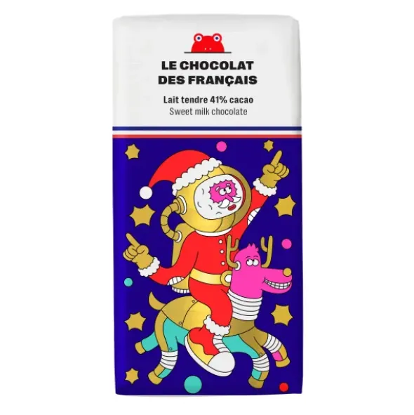 Schokoladentafel 70g ASTRONAUT SANTA