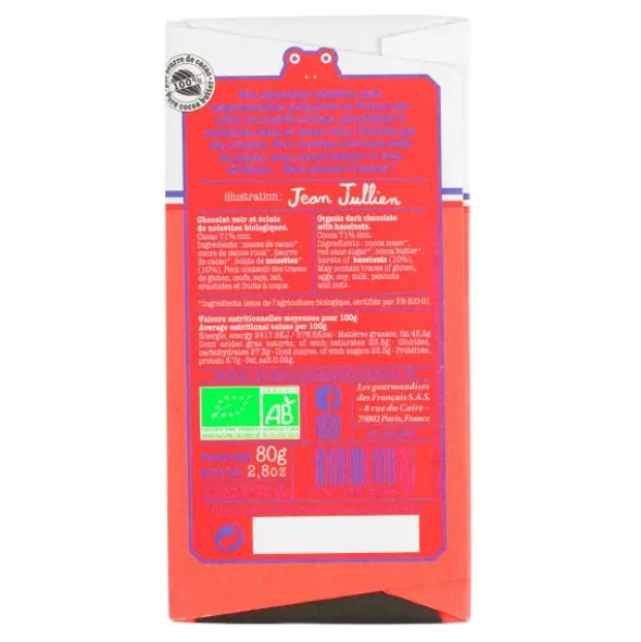 Schokoladentafel 70g MISTER CROISSANT