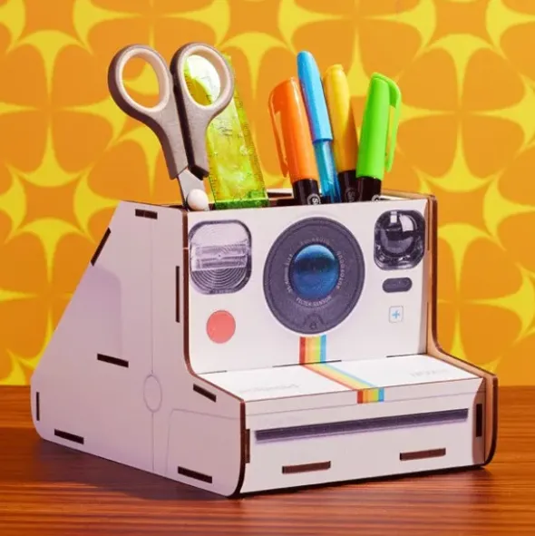 Schreibtisch Organizer Polaroid® - Stiftehalter mit Schublade