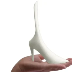 Schuhlöffel CINDY weiß – Schuhanzieher in Pumps-Form