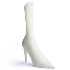 Schuhlöffel CINDY weiß – Schuhanzieher in Pumps-Form