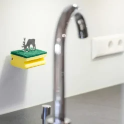 Schwammhalter Clean Green - Rasenmäher
