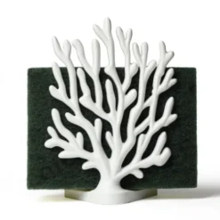Schwammhalter Koralle CORAL SPONGE weiß