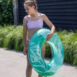 Schwimmring Deluxe TROPICAL 90 cm