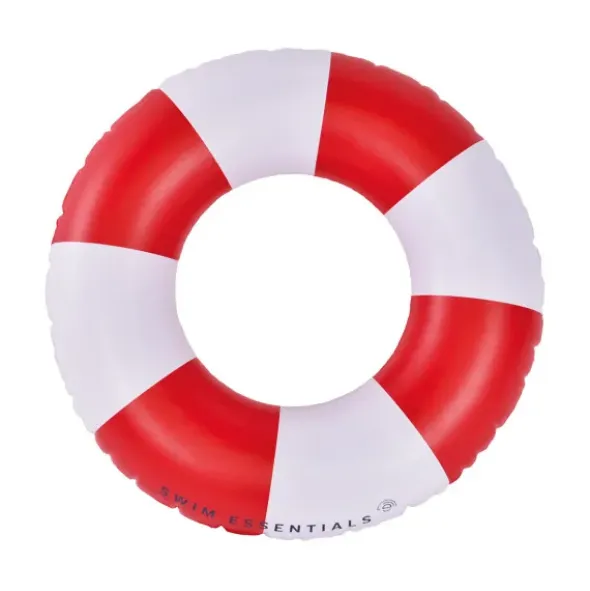 Schwimmring LIFE BUOY 50 cm rot-weiß gestreift