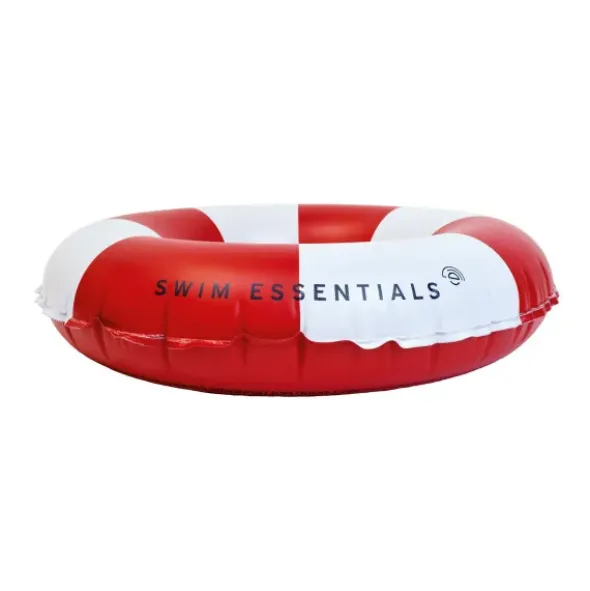 Schwimmring LIFE BUOY 50 cm rot-weiß gestreift