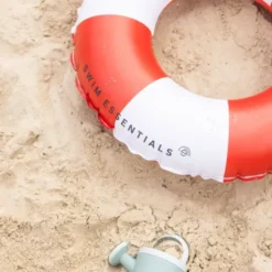 Schwimmring LIFE BUOY 50 cm rot-weiß gestreift
