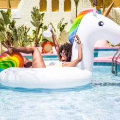Schwimmtier Einhorn XL / Badeinsel LUXE FLOAT UNICORN