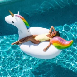 Schwimmtier Einhorn XL / Badeinsel LUXE FLOAT UNICORN