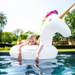 Schwimmtier Einhorn XL / Badeinsel LUXE FLOAT UNICORN