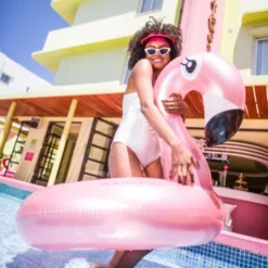 Schwimmtier / Schwimmring XL LUXE BIG RING 95 cm - Flamingo