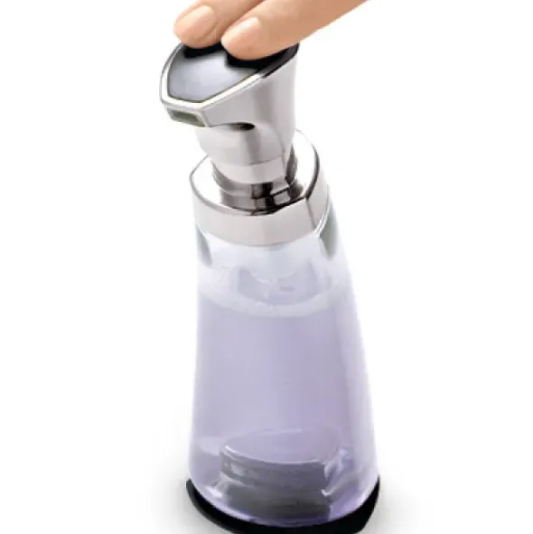 Seifenschaumspender, silber