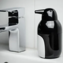 Seifenspender PENGUIN, schwarz