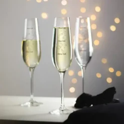 Sektglas GLASS OF TALK - Champagnerglas mit Gesprächsskala