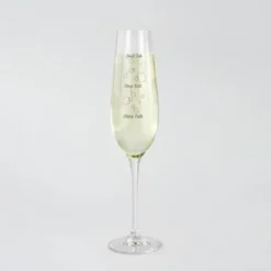 Sektglas GLASS OF TALK - Champagnerglas mit Gesprächsskala