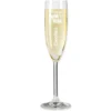 Sektglas mit Gravur HAPPY NEW YEAR