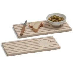 Servierbrett DRINK & DIP aus Eschenholz