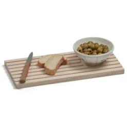 Servierbrett DRINK & DIP aus Eschenholz