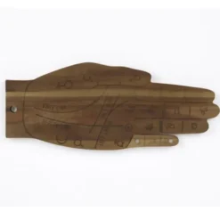 Servier- & Schneidebrett mit Messer - Tarot Hand