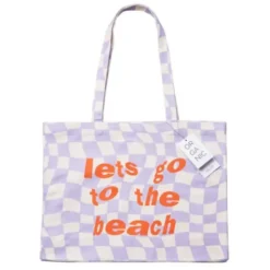 Shopper Let´s go to the beach – große Henkeltasche & Strandtasche
