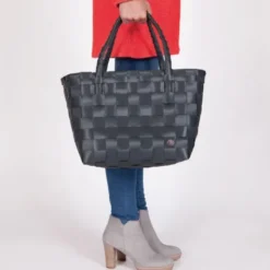 Shopper Paris dunkelgrau - Einkaufstasche & Strandtasche