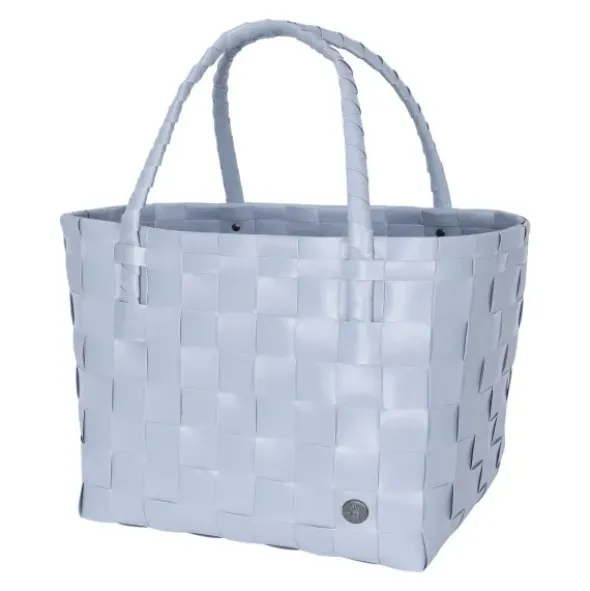 Shopper Paris hellblau - Einkaufstasche & Strandtasche