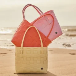Shopper Paris orange - Einkaufstasche & Strandtasche