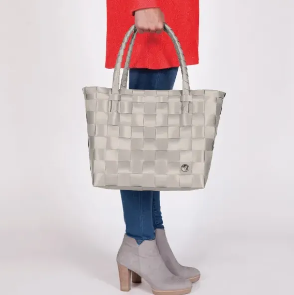 Shopper Paris pale grey - Einkaufstasche & Strandtasche