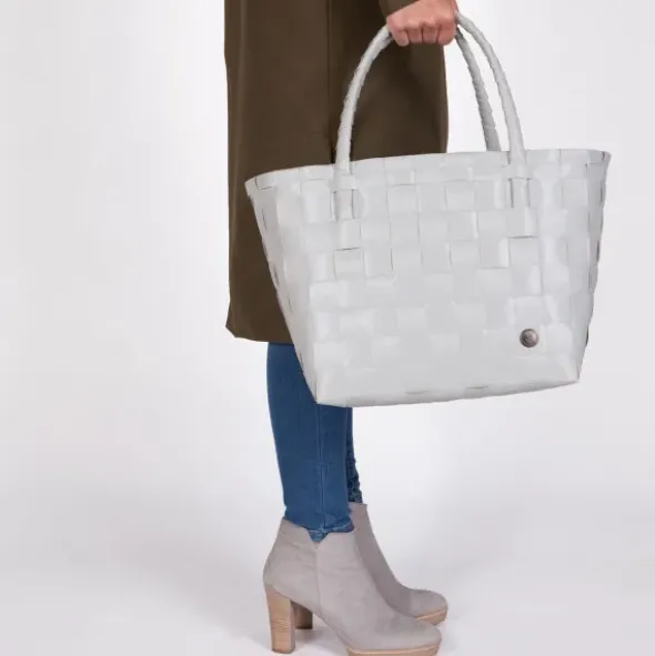 Shopper Paris pale grey - Einkaufstasche & Strandtasche