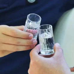 Shotgläser / Schnapsgläser 20 + 40 ml CLUB NO.7 - Superglas 4er-Set