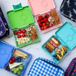 Snackbox / Kinderlunchbox YUMBOX, Toucan grün