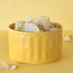 Snackschale für Chips - gelb