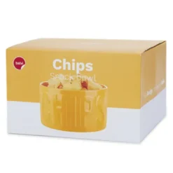Snackschale für Chips - gelb