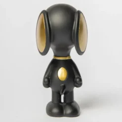 Snoopy Figur 25 cm, stehend schwarz – Peanuts Dekofigur