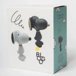 Snoopy Figur 25 cm, stehend schwarz – Peanuts Dekofigur