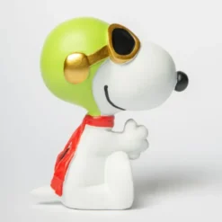 Snoopy Figur Flieger 25 cm, sitzend weiß – Peanuts Dekofigur