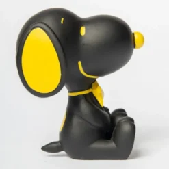 Snoopy Figur mit Woodstock 25 cm, sitzend schwarz – Peanuts Dekofigur
