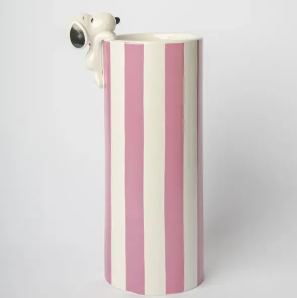Snoopy Vase Love is in Bloom - Keramik Blumenvase Peanuts