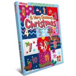 Socken-Adventskalender Christmas - 12 bunte Einzelsocken für Frauen Gr. 37 - 42
