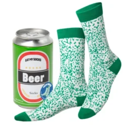 Socken Bierdose – 1 Paar Biersocken in Einheitsgröße